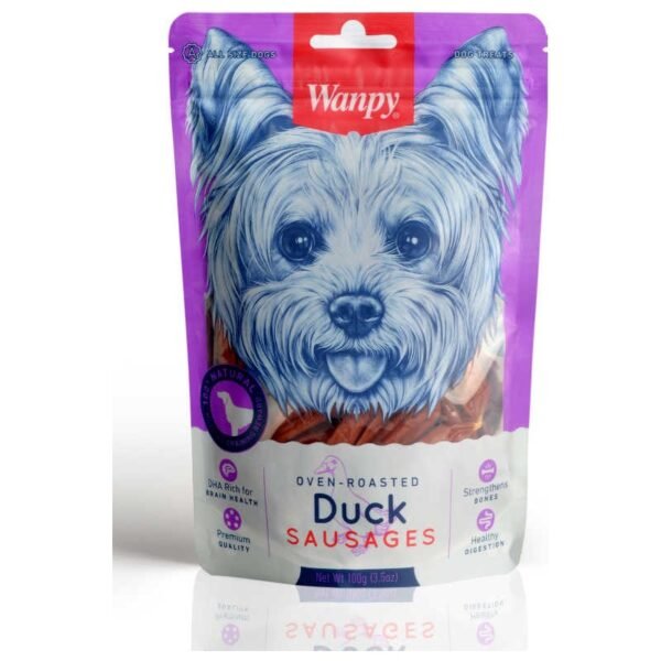 Wanpy Ördek Etli Sosis Köpek Ödülü 100 g