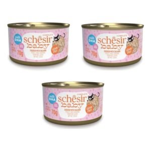 Schesir Baby Cat tavuk ve somonlu yavru kedi maması