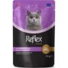 Reflex Plus Jöle İçinde Somonlu ve Ton Balıklı Yetişkin Kedi Konservesi 85 g – 22 Adet