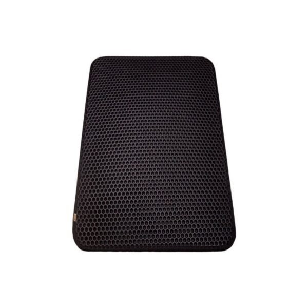 Cattie Altıgen Kum Toplayıcı Kedi Paspası Siyah 50x75 cm