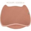 Cattie Taraklı Kum Toplayıcı Kedi Tuvaleti Paspası Pembe M 50 x 50 cm