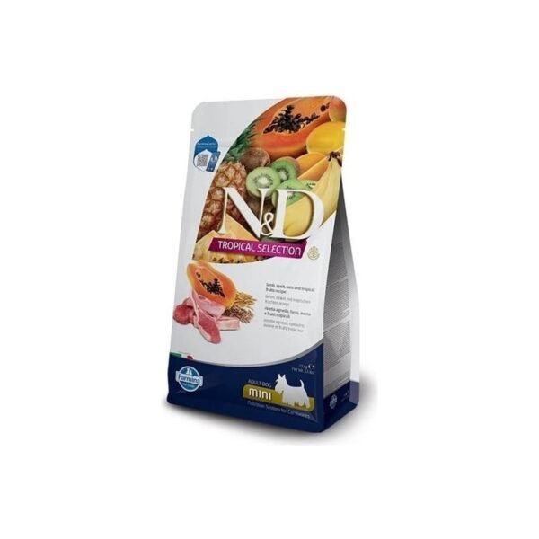 N&D Tropical Kuzu Etli Küçük Irk Yetişkin Köpek Maması 1,5 kg