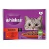 Whiskas Klasik Öğünler Sos İçinde Sığırlı ve Tavuklu Poşet Yaş Mama 340 g (4x85 g) 2'li Paket