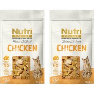 Nutri Feline Tavuklu Peynirli Kedi Ödülü 2'li