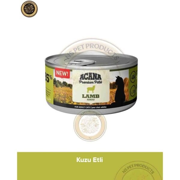 Acana Cat Canned Lamb Kuzu Etli Yetişkin Kedi Konserve Maması 85 g