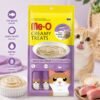 Me-O Creamy Treats Ton Balıklı ve Deniz Taraklı Kedi Ödül Kreması 10 Paket – 600 g
