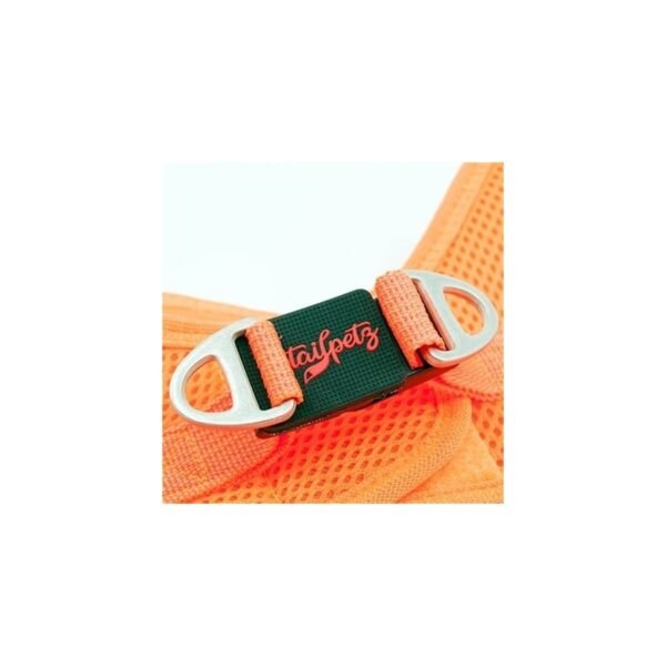 Tailpetz Air-Mesh Harness Köpek Göğüs Tasması Turuncu M