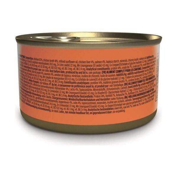 Schesir Tavuk Etli ve Somon Balıklı Tahılsız Yavru Kedi Konservesi 70 g