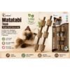 Eastland Matatabi Toys Doğal Matatabi Kedi Oyuncağı 2'li | %100 Doğal Silver Vine Çiğneme Oyuncağı | Diş Bakımı ve Stres Giderici Kedi Oyuncağı