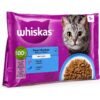 Whiskas Pouch Yetişkin Kedi Yaş Maması 4 x 85 g – 340 g
