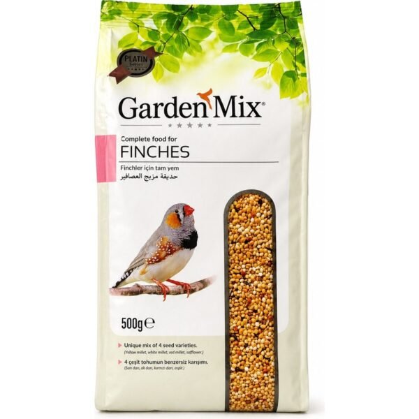 110001990766927-1.jpg GardenMix Platin Finch Hint Bülbülü ve Zebra İspinozu Kuş Yemi 500 g