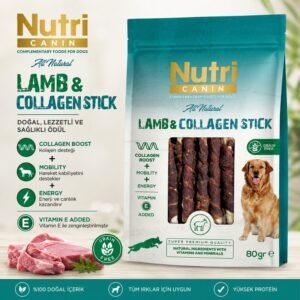 Nutri Canin Kuzu Collagen Stick 80 g
