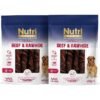 110001992996584-1.jpg Nutri Canin Beef Rawhide Sığır Eti Sarılı Kemik Köpek Ödülü 120 gr x 2 Adet Çiğneme Kemiği