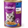 Whiskas Yetişkin Kedi Konserve Yaş Mama 400 gr – Ton Balıklı, Tavuklu ve Sığır Etli Çeşitleri
