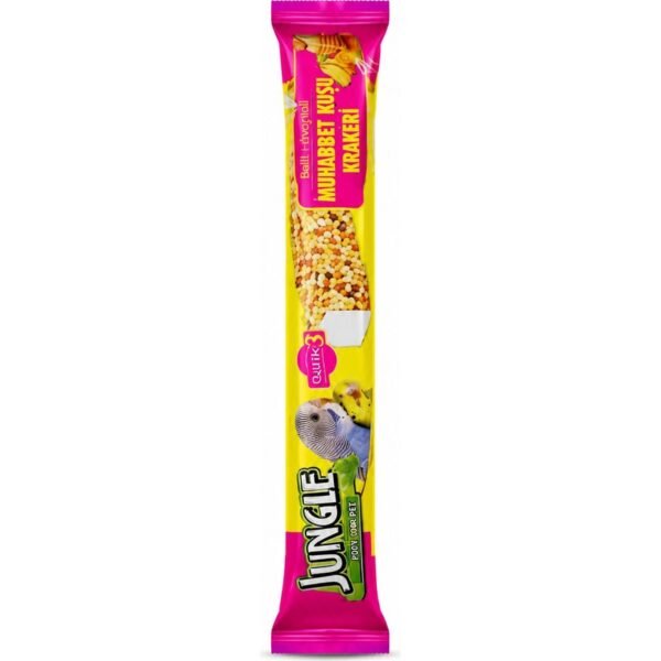 Jungle Ballı Meyveli Muhabbet Kuşu Krakeri 30 gr Çoklu Paket Seçenekleri