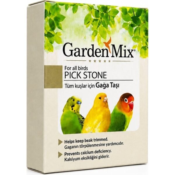 Garden Mix Pick Stone Kuş Gaga Taşı Mineral Taşı – Çoklu Paket Seçenekli
