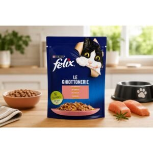 Felix Somonlu Pouch Kedi Maması 5'li