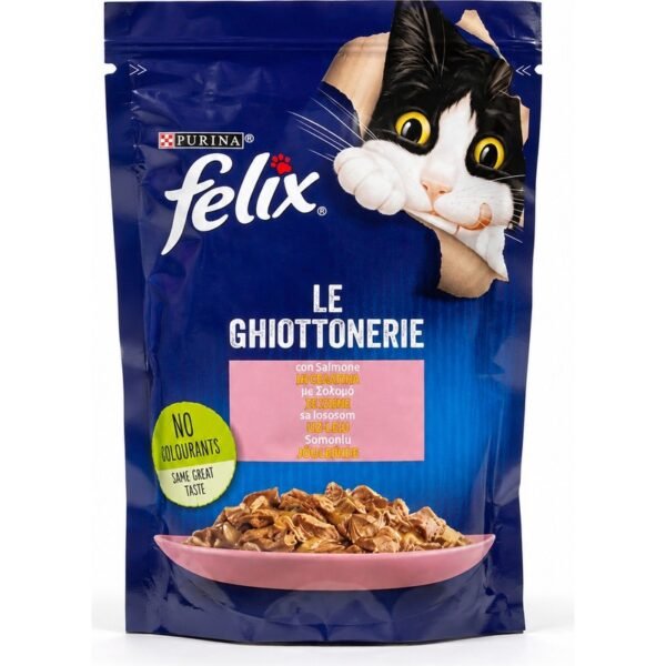 Felix Somonlu Pouch Yaş Kedi Maması 85 g x 3