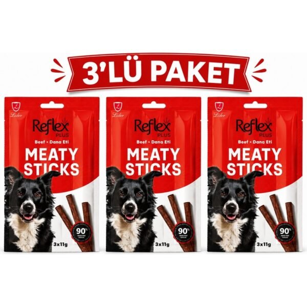 Reflex Plus Biftekli Köpek Ödülü Reflex Plus Biftekli Köpek Ödülü