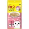 ‎Me-O Me-O Creamy Çizgili Orkinos Balıklı Kedi Ödül Maması 4X15 gr | 2'li ve 3'lü Avantaj Paketi
