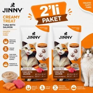 Jinny Ton Balıklı Somonlu Kedi Ödülü