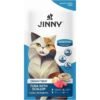 Jinny Cream Treat Digestive Ton Balığı ve Deniz Taraklı Krem Kedi Ödül Maması 5 x 15 gr x 3