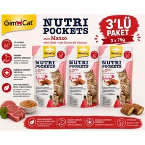 GimCat Sığır Etli Maltlı Kedi Ödülü