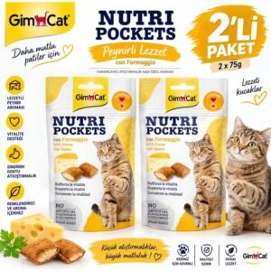 GimCat Peynirli Kedi Ödülü 120 gr