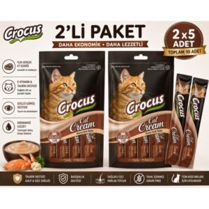 Crocus Yengeçli Krema Kedi Ödül Maması