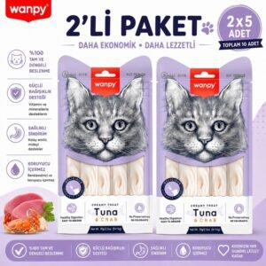 Wanpy Ton Balıklı Yengeçli Kedi Kreması