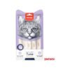 110002014404666-1.jpg Wanpy Ton Balıklı ve Yengeçli Likit Kedi Ödül Maması 2'li Paket 10X14 G