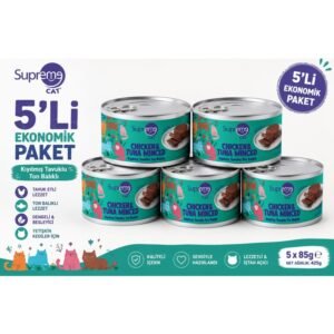 Supreme Cat Tavuk Ton Balığı 5'li