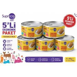 Supreme Cat Karışık Yaş Kedi Maması 5'li