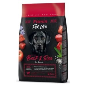 Fitmin Beef Rice Köpek Maması 2,5 kg