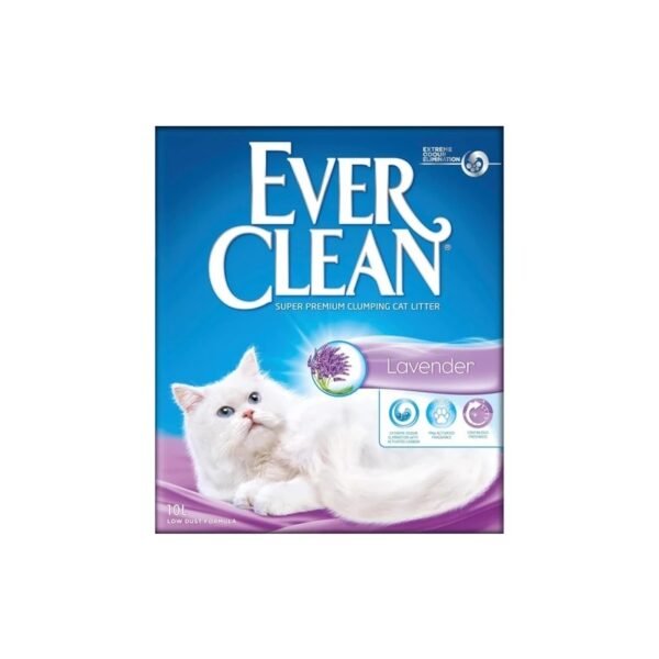 Ever Clean Lavender Kedi Kumu 10 L x 2 + Crocus Krema Kedi Ödülü 4 Paket