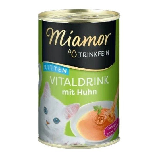 Miamor Vitaldrink Tavuklu Yavru Kedi Çorbası 135 ml – 6'lı Paket