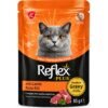 Feles %100 Tozsuz Aktif Karbonlu Kedi Kumu 10 L + 3 Adet Reflex Plus 85 G Yaş Mama Hediye