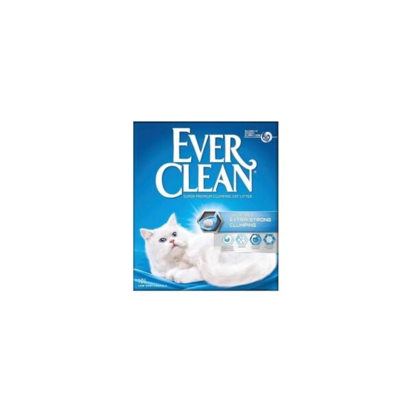 Ever Clean Extra Strong Kedi Kumu 10 L + 3 Adet Reflex Plus Yaş Mama Hediye