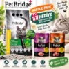 PetBridge aktif karbonlu kedi kumu
