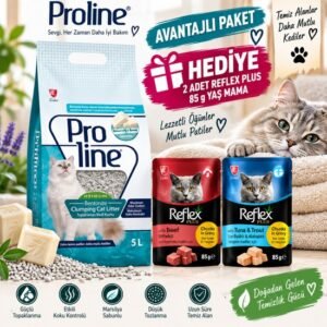 Proline Marsilya sabunlu kedi kumu