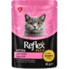 Proline Baby Powder Pudra Kokulu Bentonit Topaklanan Kedi Kumu 5 L + 2 Adet Reflex Plus 85 g Yaş Mama Hediye