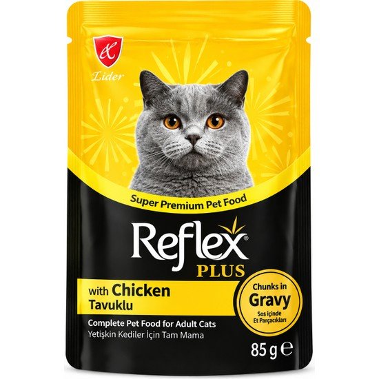 Proline Baby Powder Pudra Kokulu Bentonit Topaklanan Kedi Kumu 5 L + 2 Adet Reflex Plus 85 g Yaş Mama Hediye