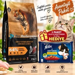 Pro Performance kısırlaştırılmış kedi maması