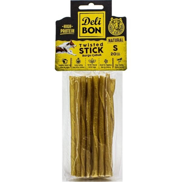 Delibon S Natural 20'li Burgu Çubuk ve 4x7 cm Pres Kemik 2'li Paket Seti