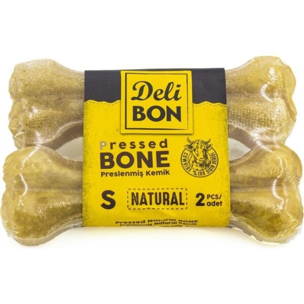 Delibon Natural Pres Kemik 4x7 cm ve 2X12 cm Çeşit 2'li Paket Seti