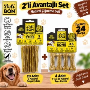 köpek çiğneme ödülü seti