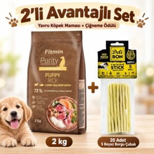 Fitmin kuzu ve somonlu yavru köpek maması