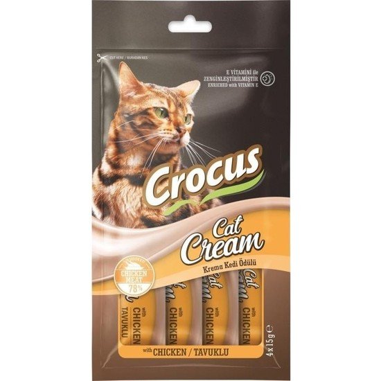 Fitmin For Life Kuzu Etli Kedi Maması 1,8 kg + Crocus Tavuklu 4X15 G
