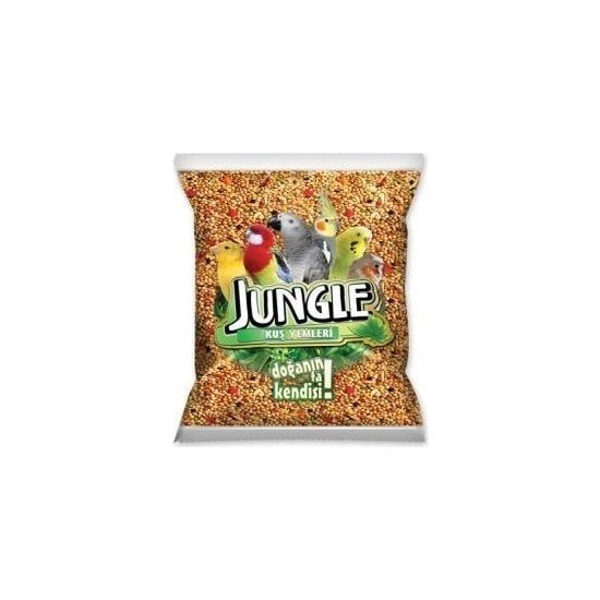 Gold Wings Premium Muhabbet Kuşu Yemi 1 kg + Jungle 500 G Toplam 1,5 kg