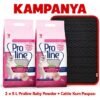 Proline Baby Powder Kedi Kumu 2x5 L + Cattie Altıgen Kırmızı Kum Paspası